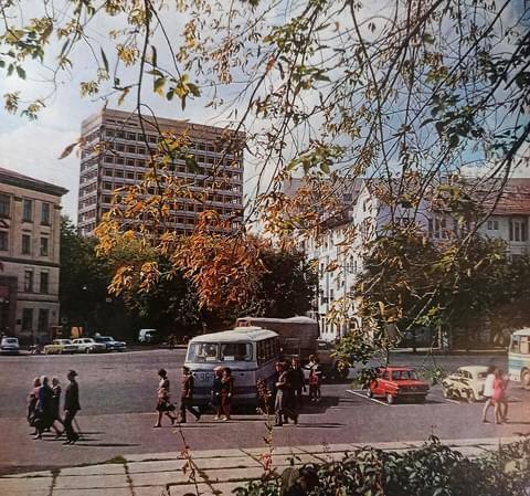 The network showed what autumn Kyiv looked like in the pictures of the 1970s. Photo