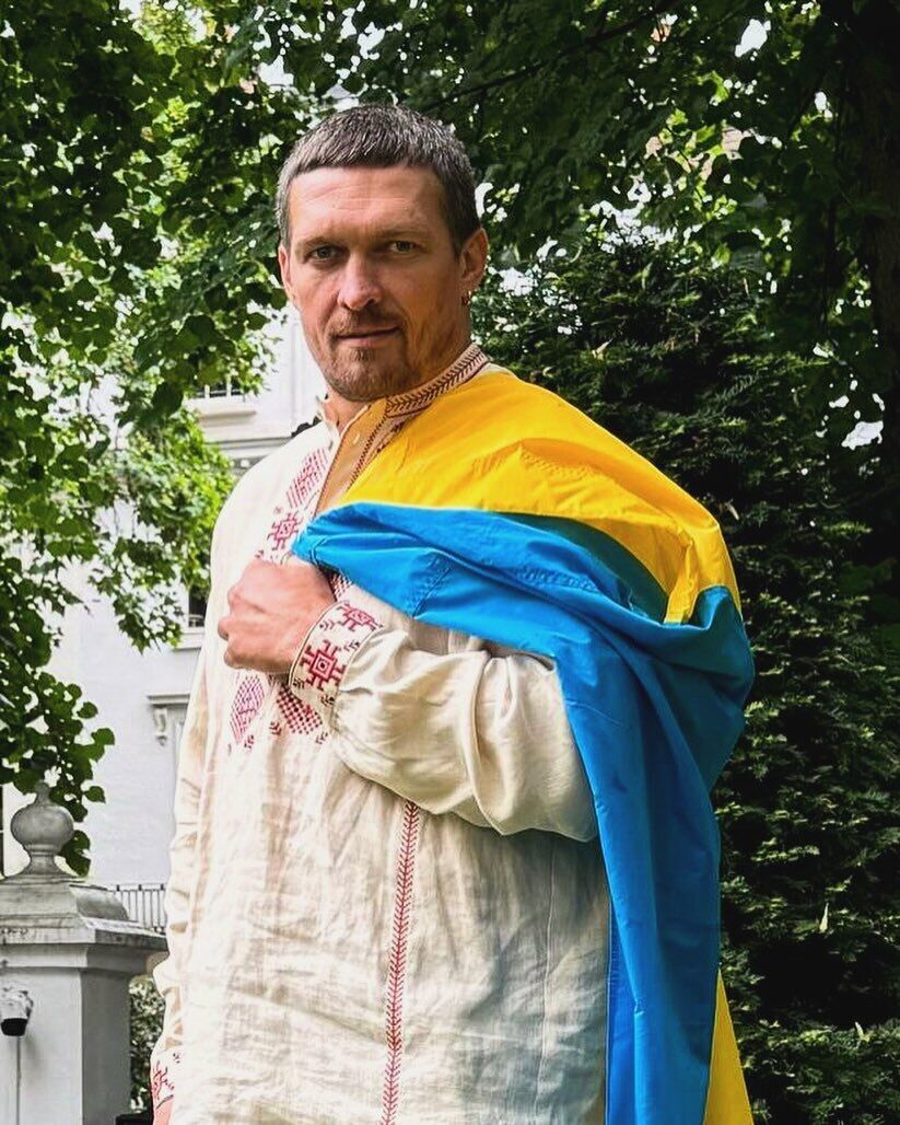 Usyk has modeled for Playboy magazine. Photo.