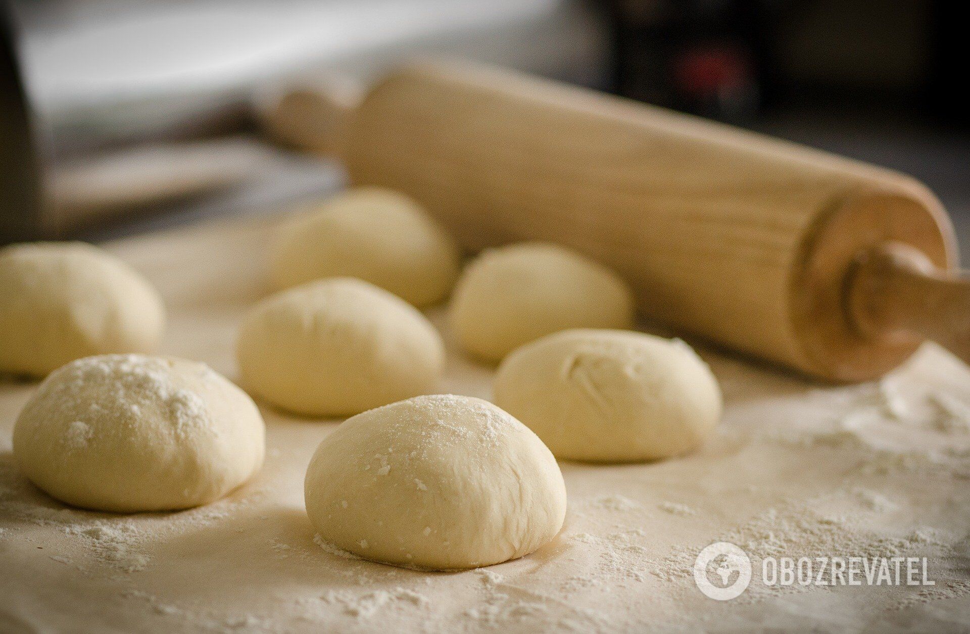 Ready-made pizza dough