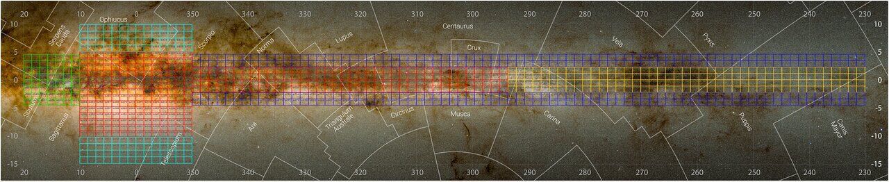 New Milky Way map containing more than 1.5 billion objects set to 'change the view of our Galaxy forever'. Photo