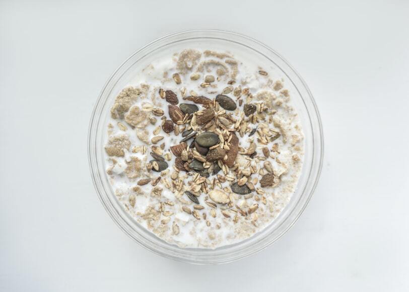 Most cereals contain magnesium, a large amount of B vitamins.