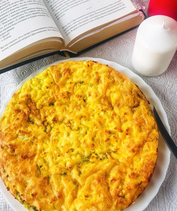 Very satisfying and lazy cabbage casserole: great for lunch