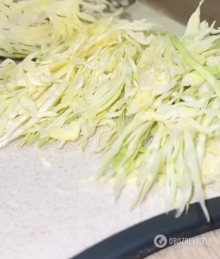 What to make with cabbage.