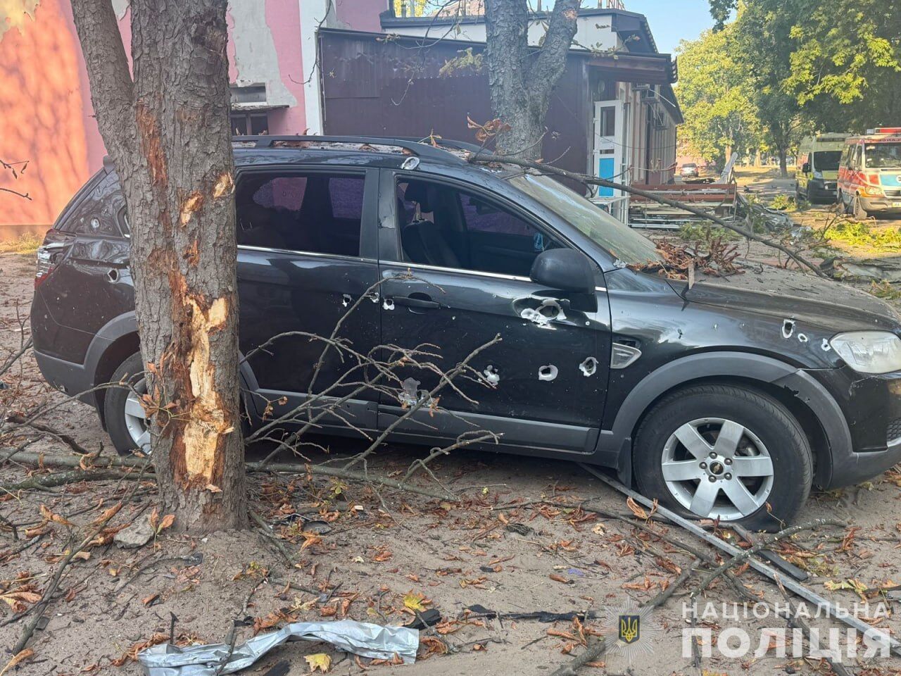 Russia attacks Sumy with drones twice: medical center and residential sector hit, there are dead. Photo