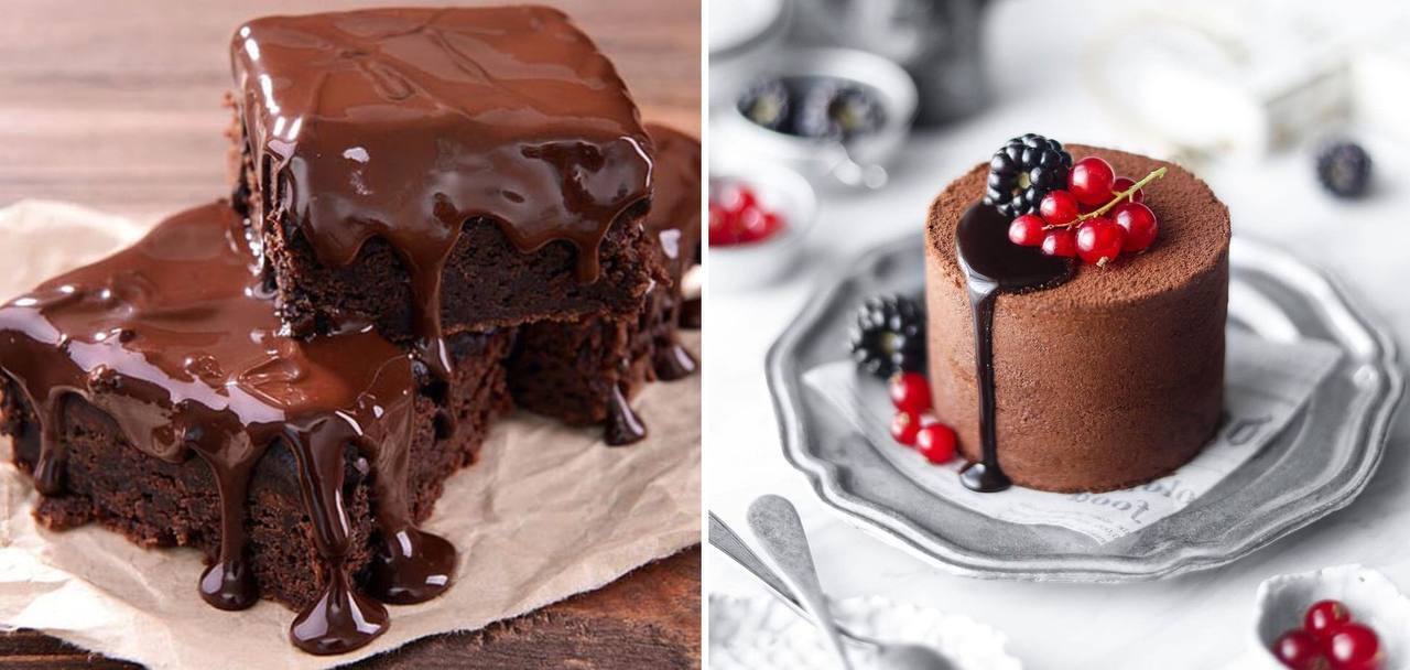 Chocolate cake.