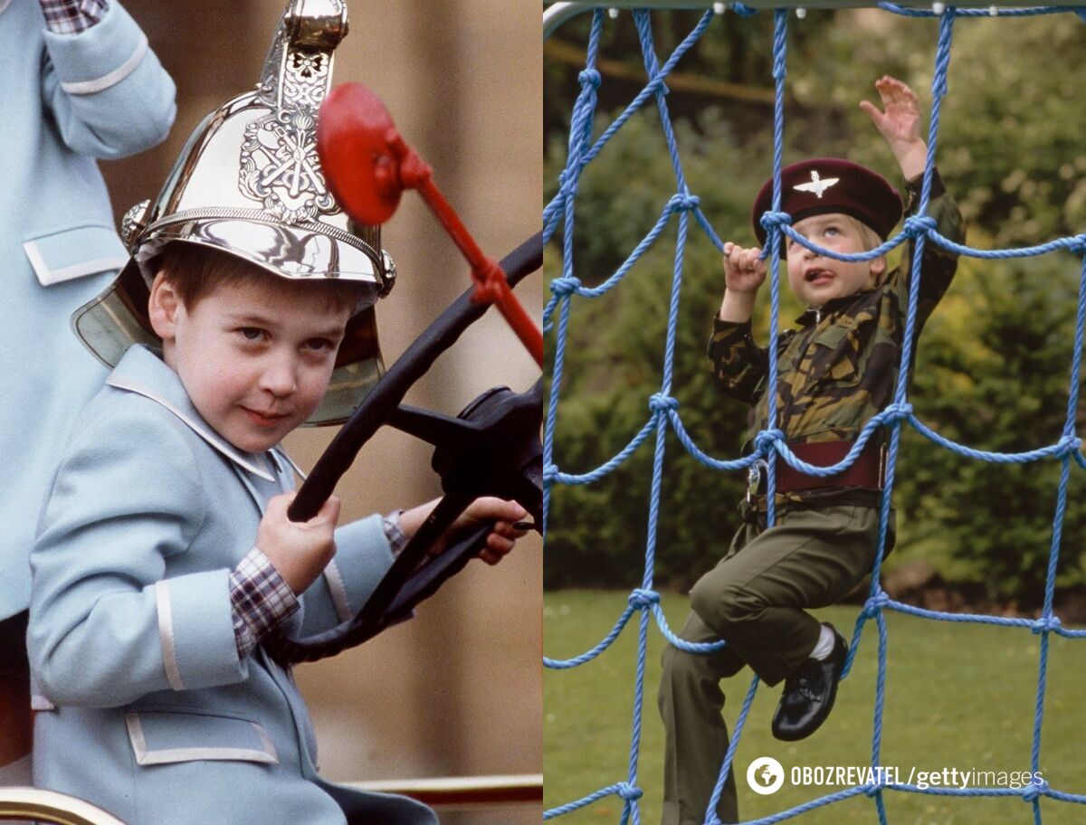 From Elizabeth II to Kate Middleton: what the royals looked like as children. Photo.