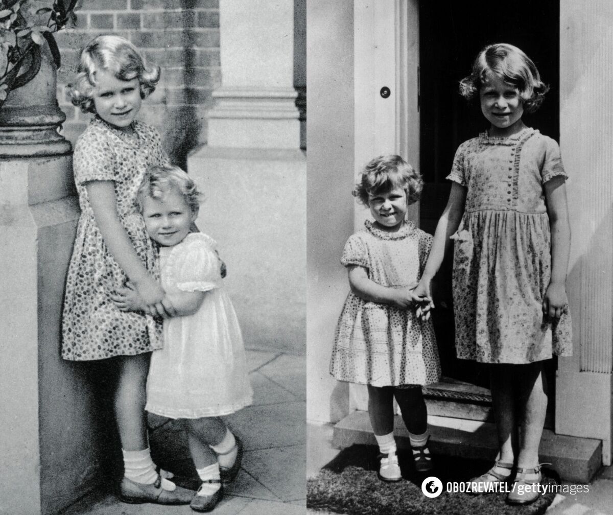 From Elizabeth II to Kate Middleton: what the royals looked like as children. Photo.