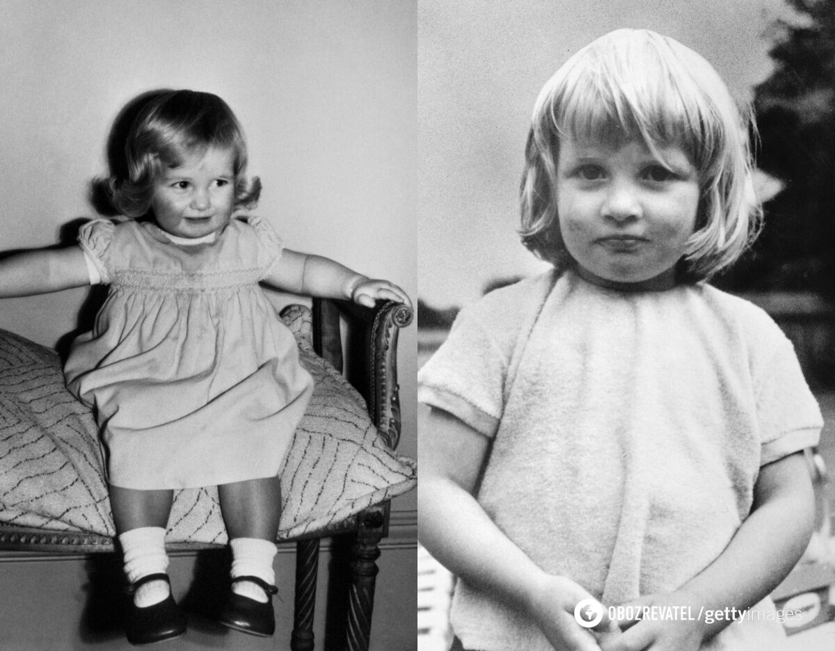 From Elizabeth II to Kate Middleton: what the royals looked like as children. Photo.