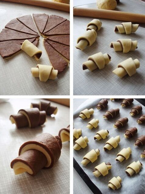 Chocolate croissants