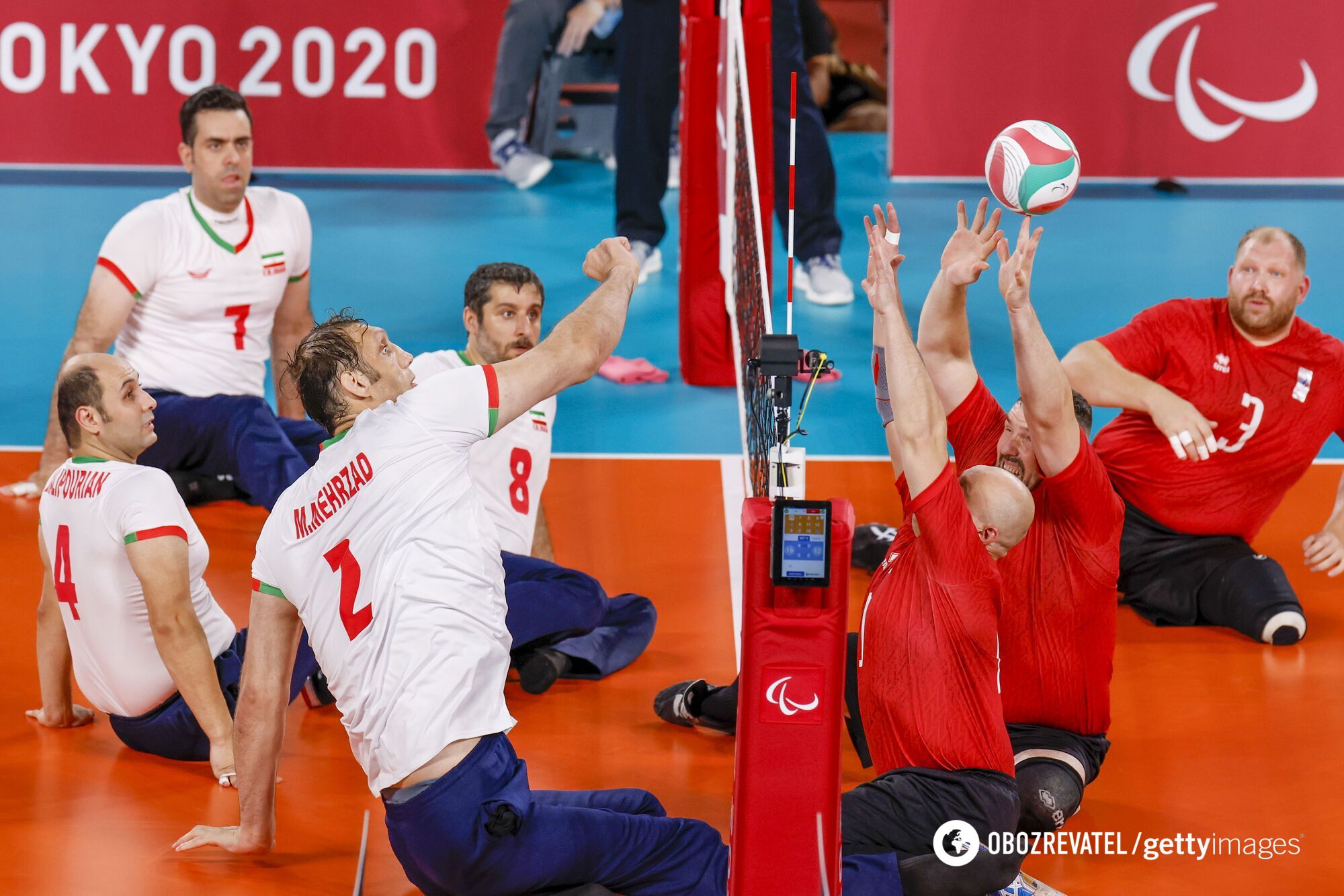 The second tallest man in the world was forced to sleep on the floor in the Paralympic Village. Photo