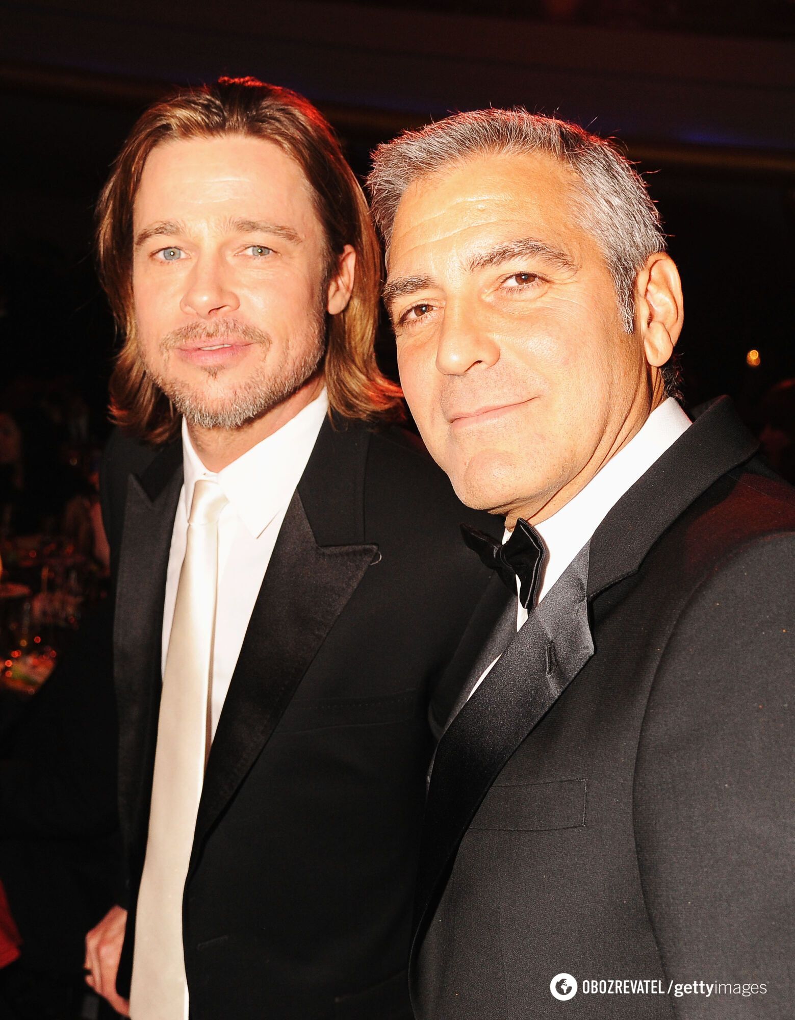 What is the secret of George Clooney and Brad Pitt's 20-year friendship and what their favorite women look like. Photo and video