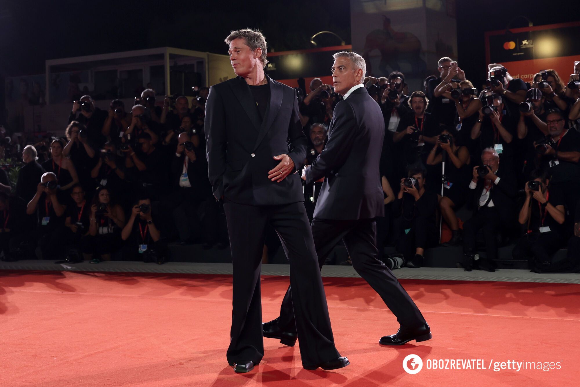 What is the secret of George Clooney and Brad Pitt's 20-year friendship and what their favorite women look like. Photo and video