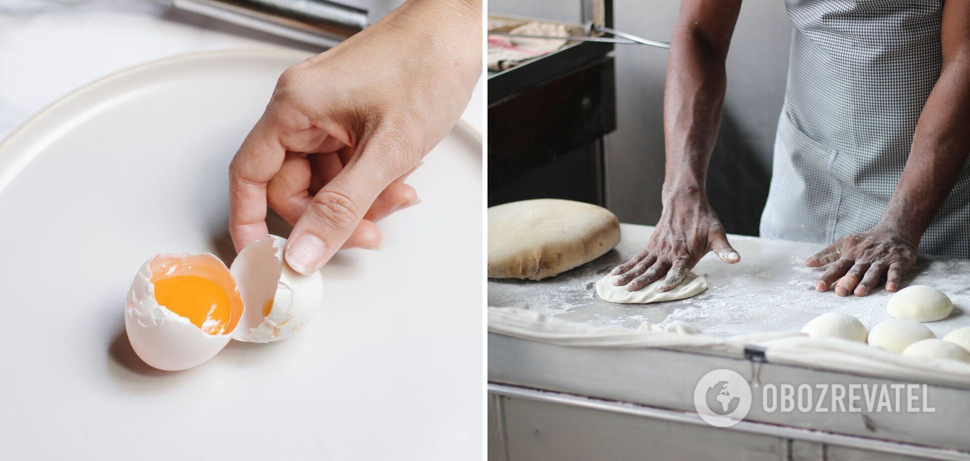 Preparation of dough for stuffed potato cakes