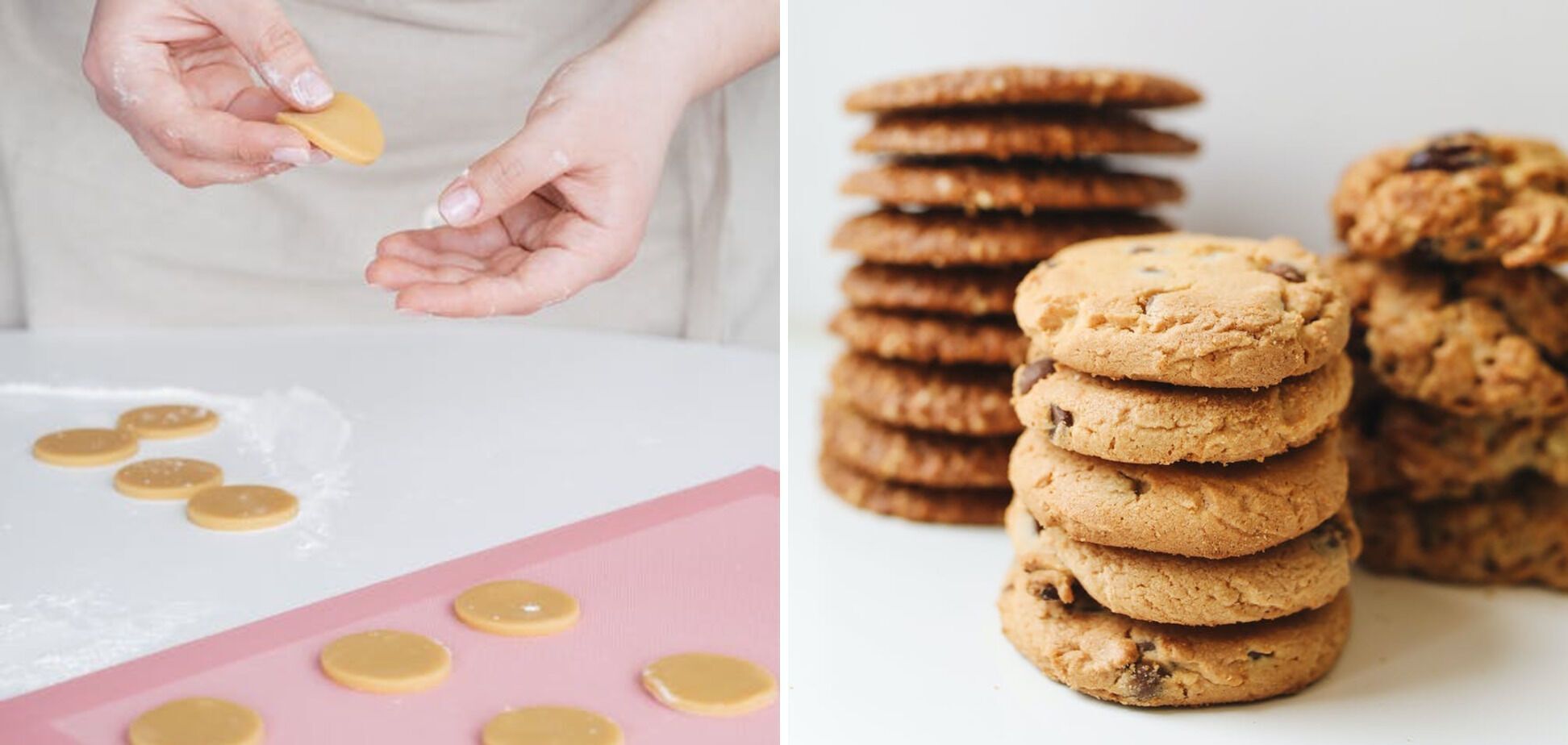 Delicious shortbread cookies