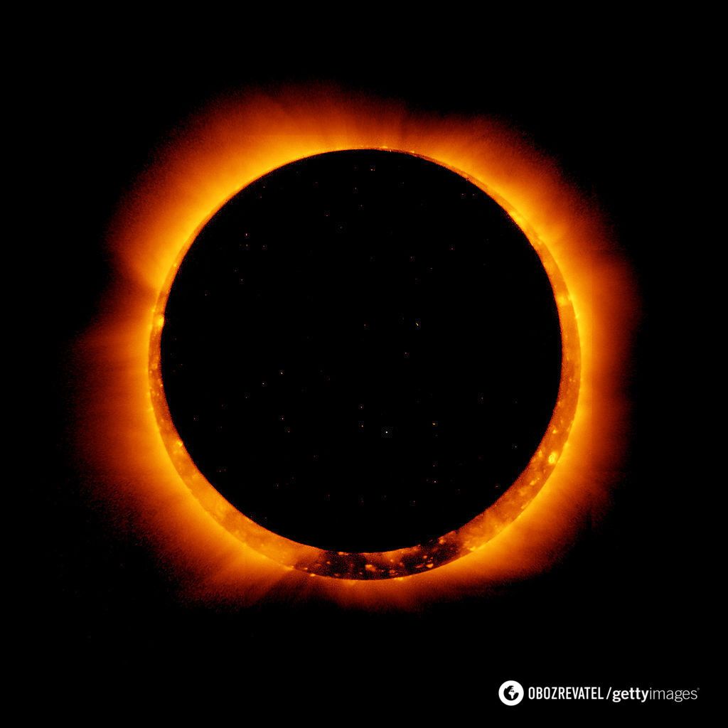 The inhabitants of the Earth will see a rare solar eclipse in the form of a ring of fire: where the ''Eye of Sauron'' will be visible