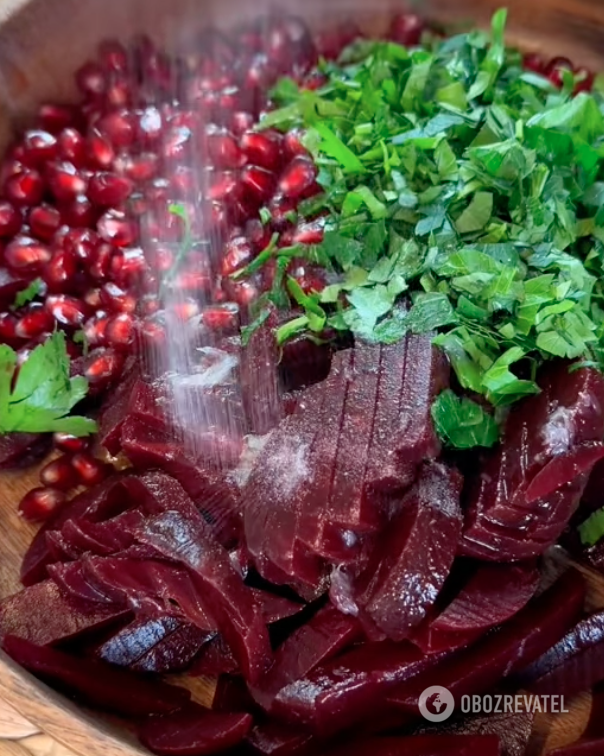 Salad ingredients