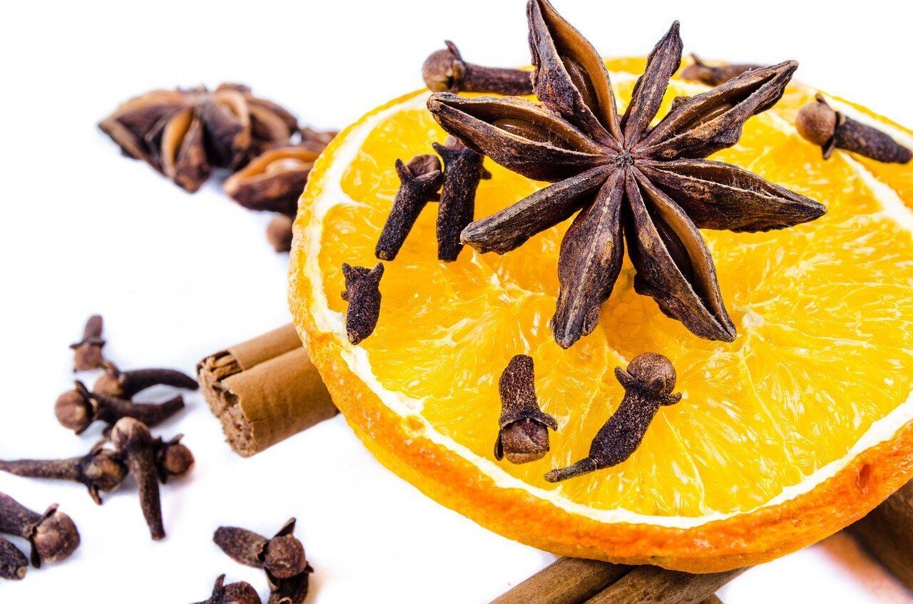 Orange and star anise