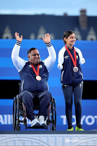 A unique Indian beauty shooting archery with her feet at the Paralympics-2024 has conquered the web. Video