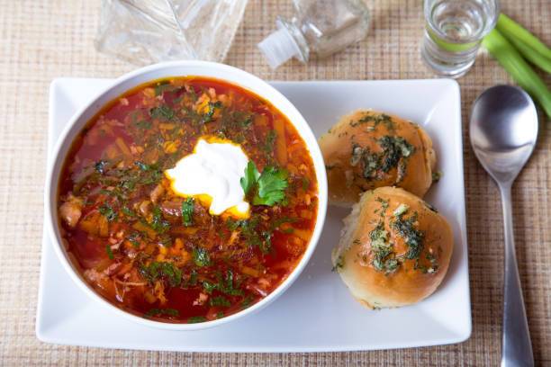 Recipe for garlic buns with milk.