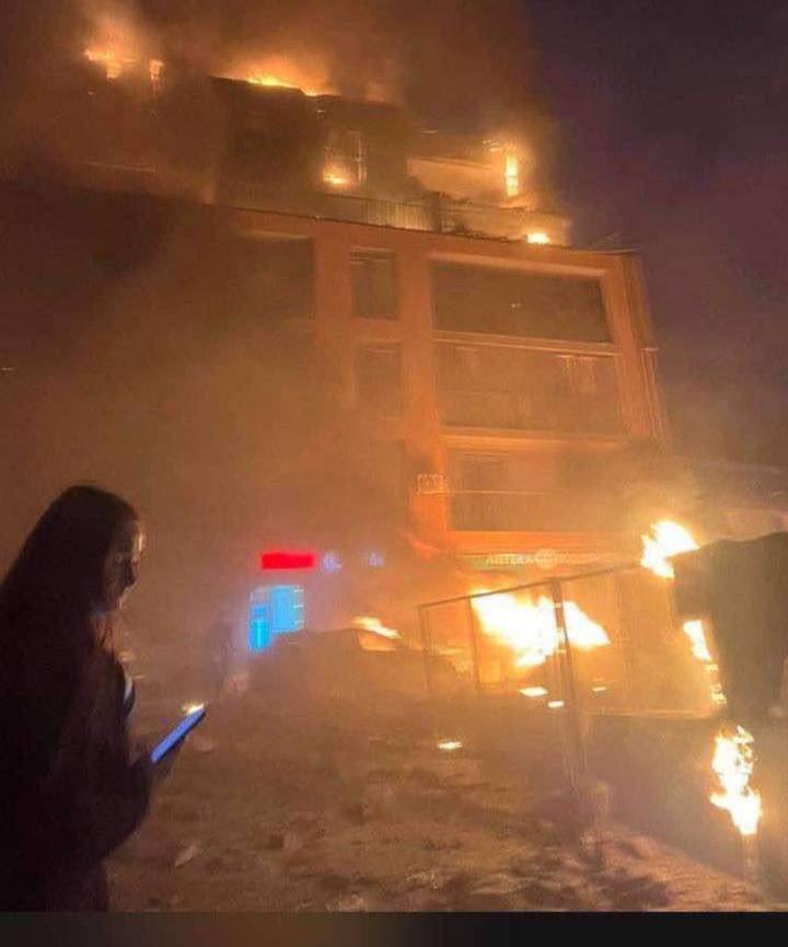 Residential buildings burn in Lviv after enemy attack: there are dead and wounded, including children. Photos and videos