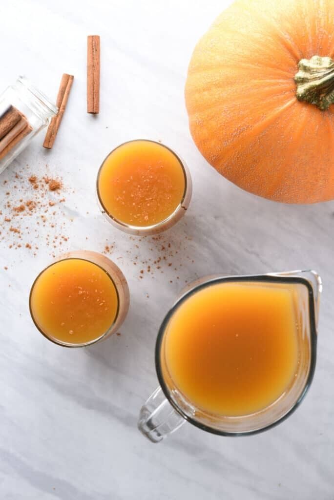 Healthy pumpkin juice: how to make it at home