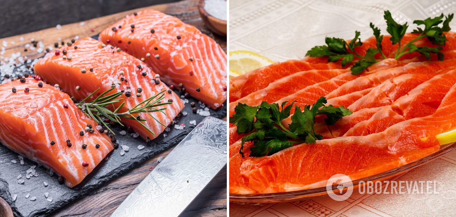 How to salt salmon and salmon