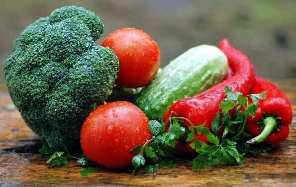 Vegetables for the dish