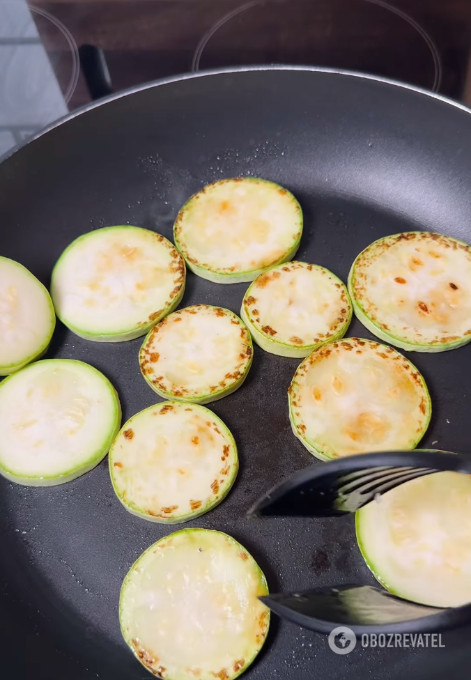 Fried zucchini