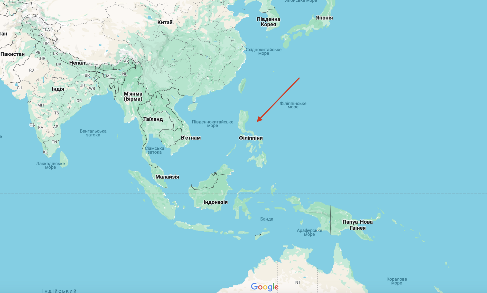 An asteroid has fallen in the Philippines: locals recorded a powerful flash. Video