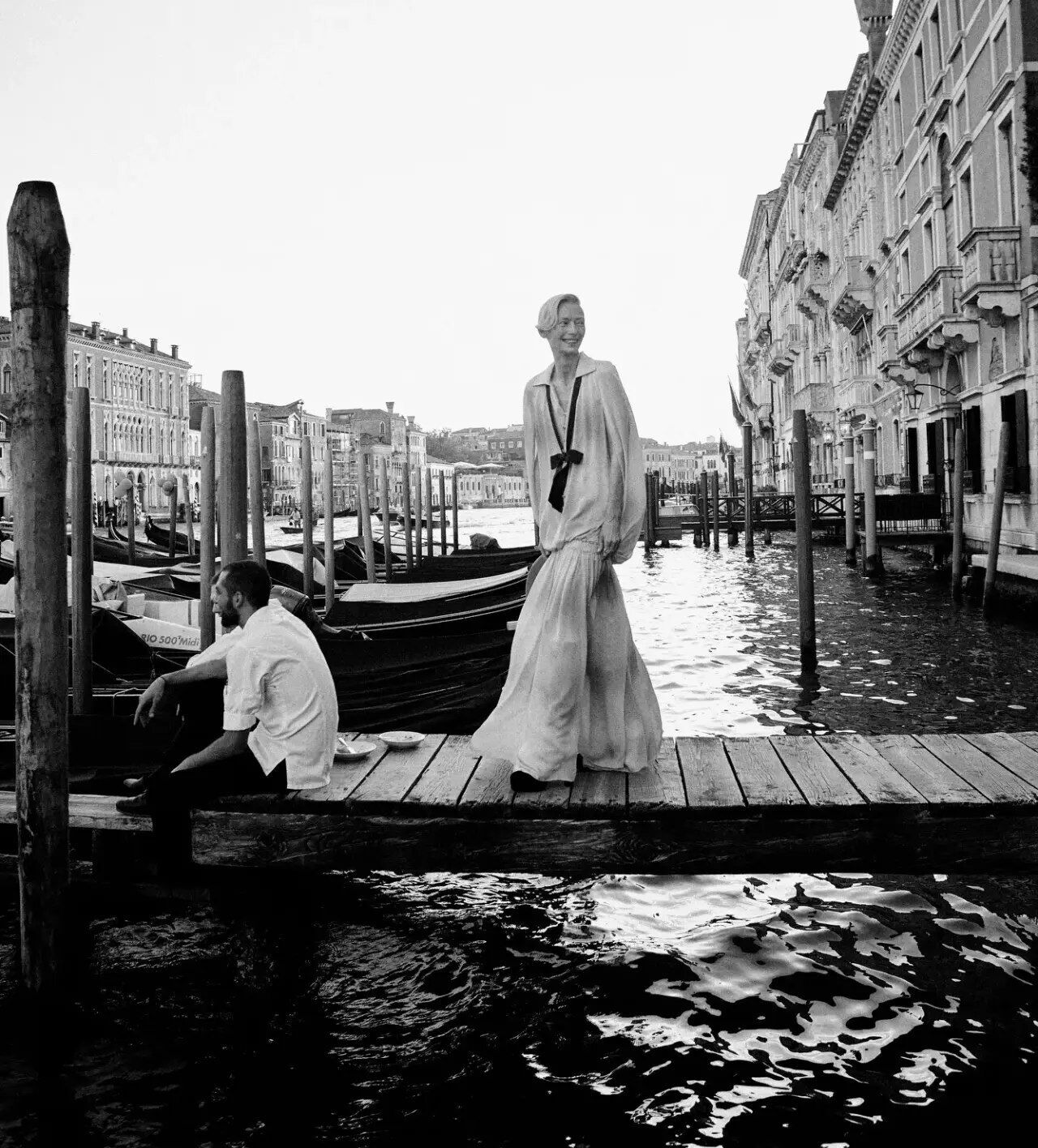 ''She looks gorgeous'': Tilda Swinton shines in new photos captured by Ukrainian photographer