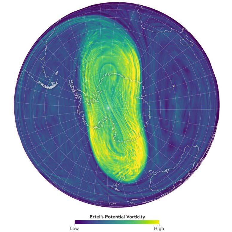 First time in 44 years. Scientists discovered an unusual anomaly over Antarctica and gave an explanation for it