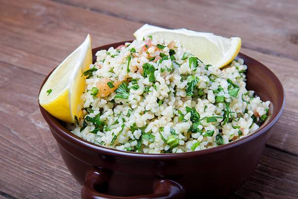 How to make a delicious salad with pearl barley.