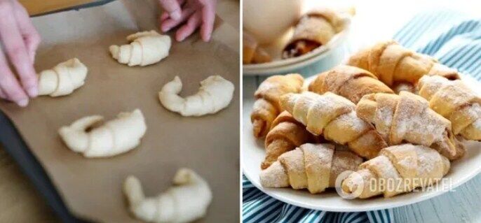 Stuffed bagels.