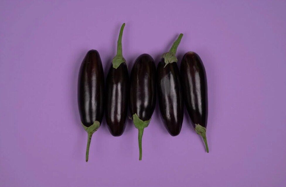 Ripe eggplant