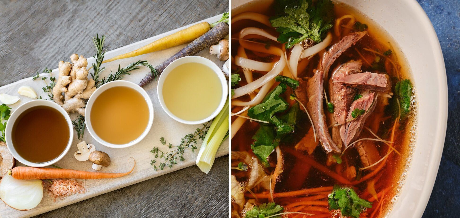 How to make rich broth.