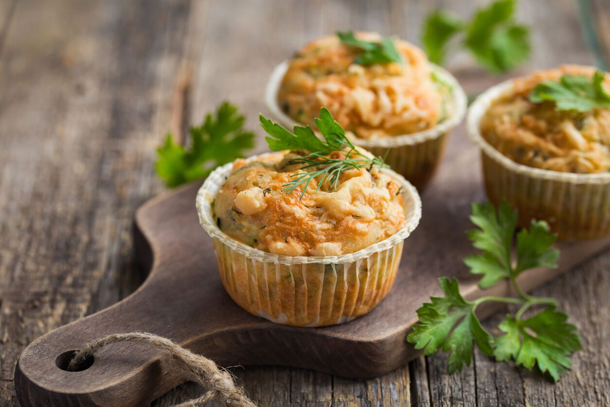 Muffins with zucchini and cheese: a recipe that will not leave anyone indifferent