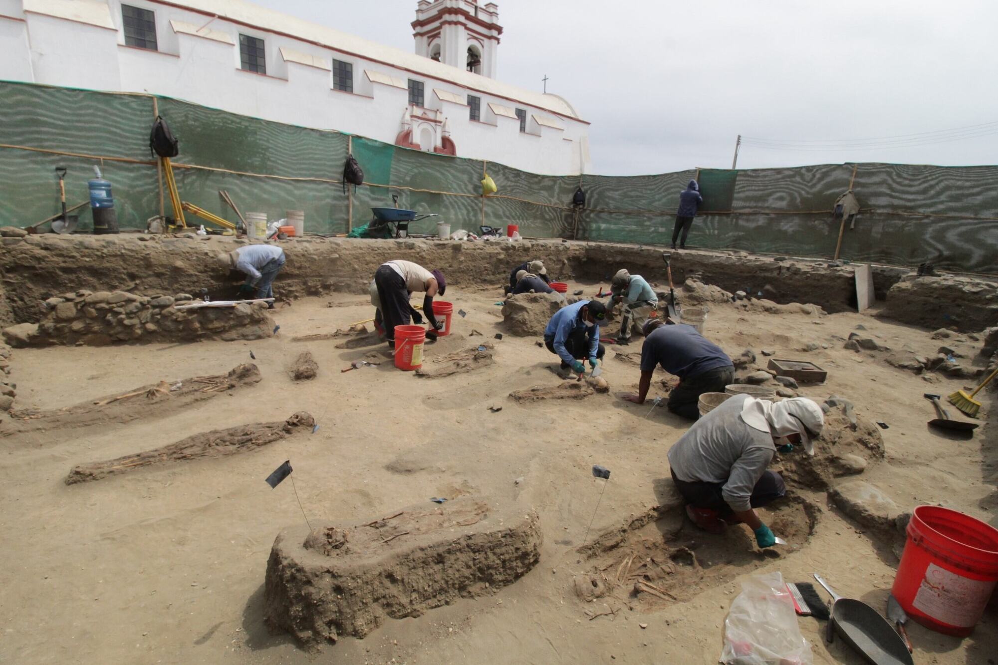 The skeletons of children helped to solve the cause of death of 70% of the indigenous population of the Incas in the 16th century. Photo