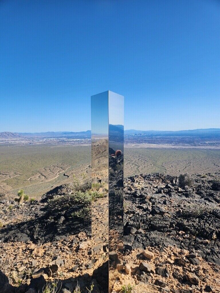 ''How did it get there?'' Mysterious monolith found in the Nevada desert