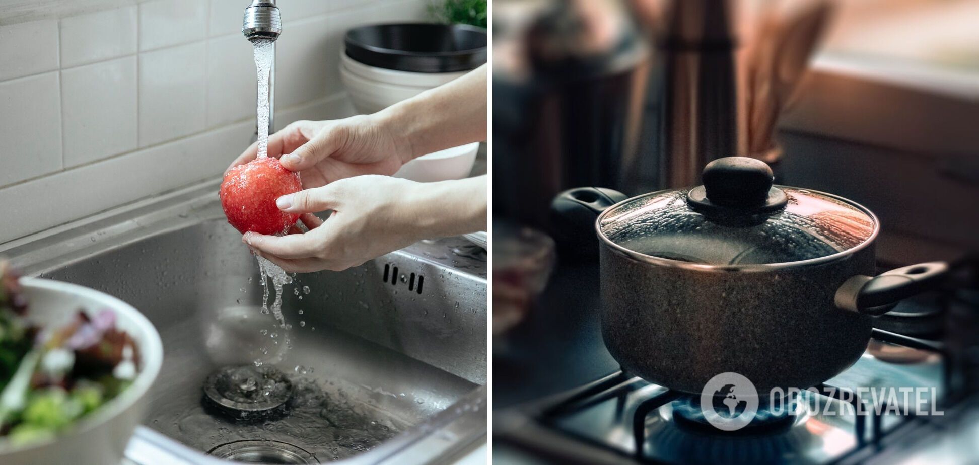 Water use in cooking