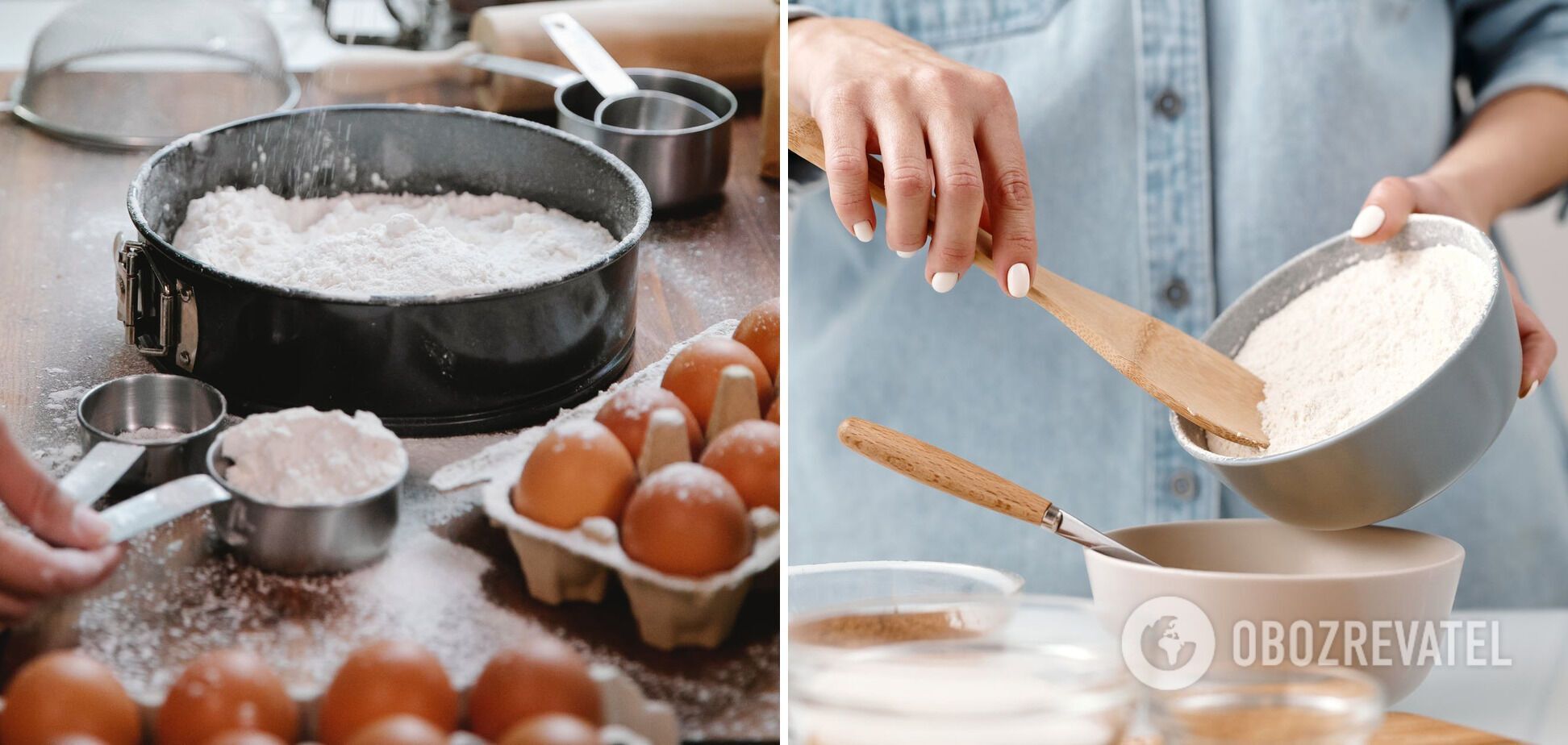 Preparing the dough