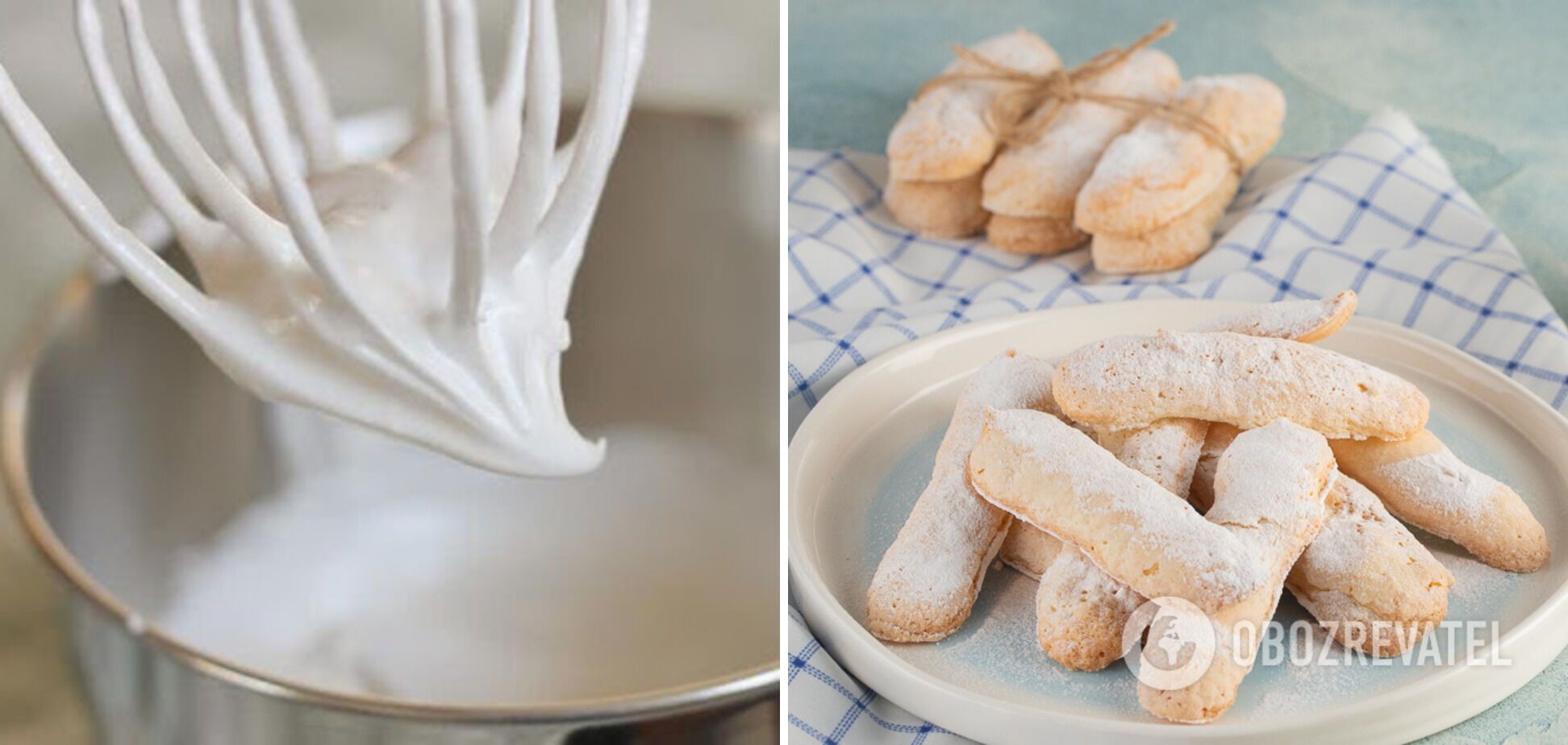 Savoiardi and mascarpone for dessert