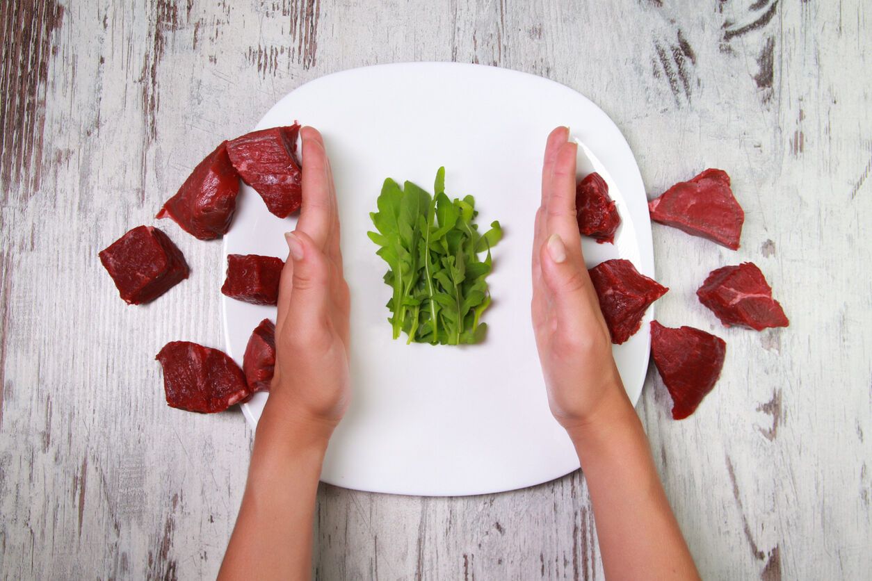 What happens to the body if you give up meat: research results