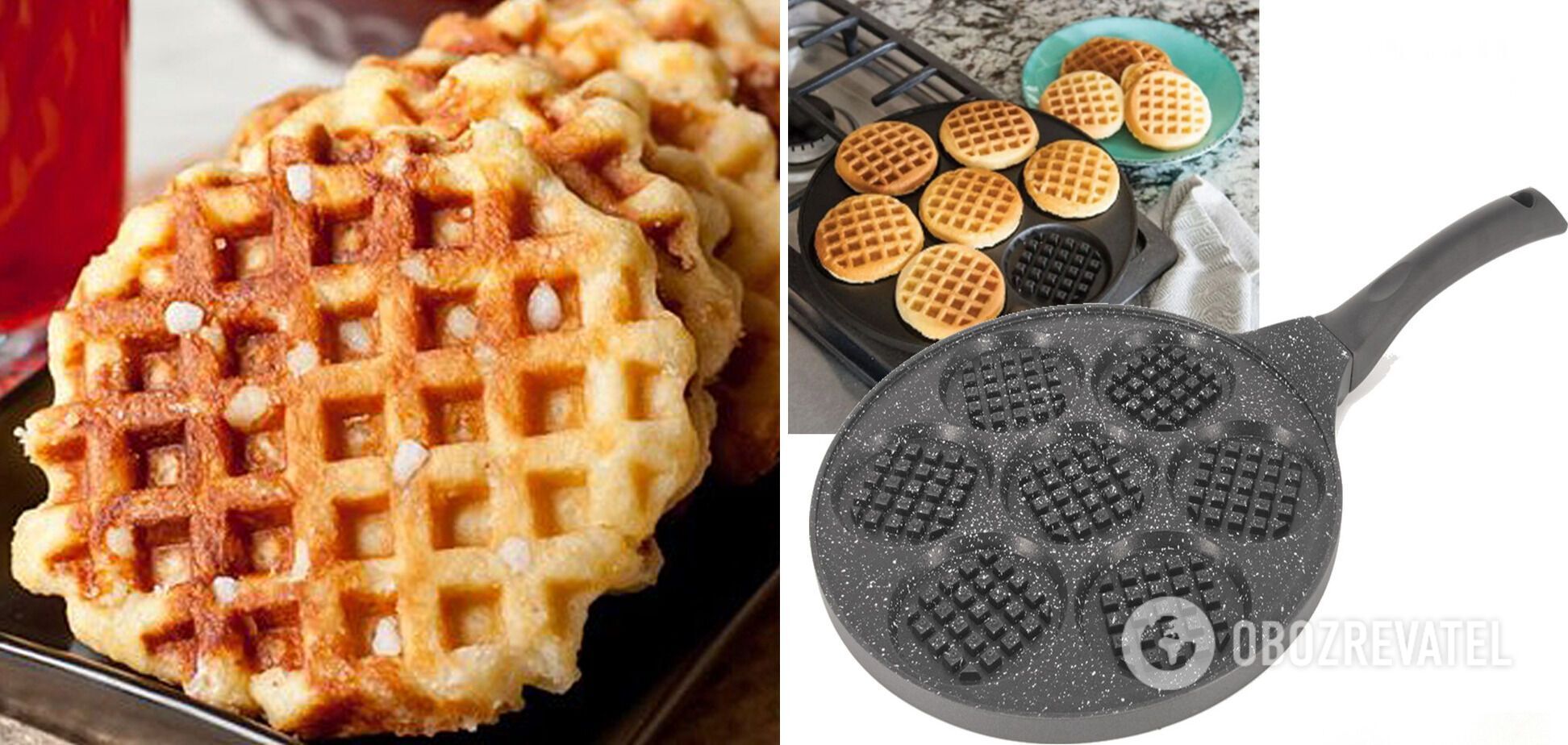 Belgian waffle iron