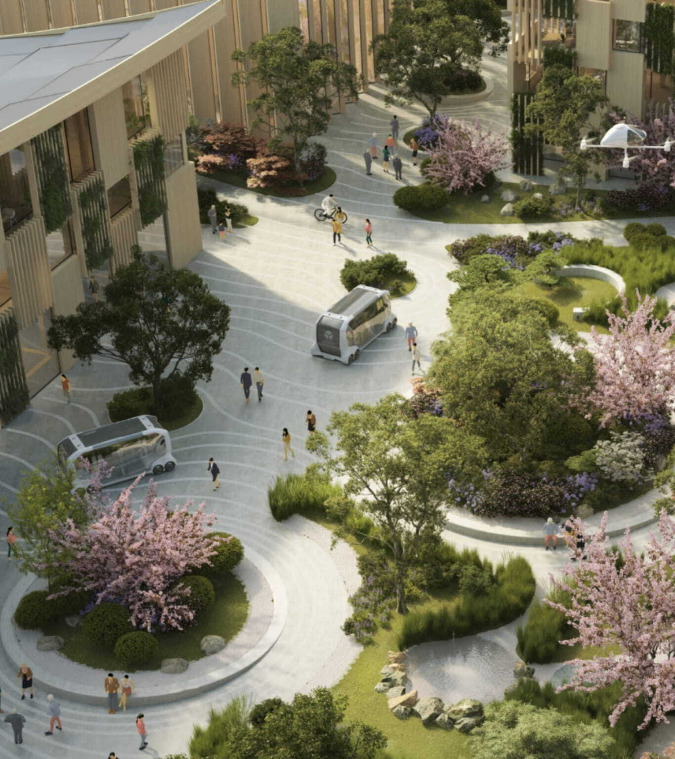 The ''smart city'' in Japan will soon welcome its first residents: what a ''living laboratory'' looks like. Photos and videos