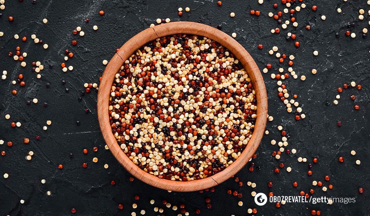 Quinoa for salad