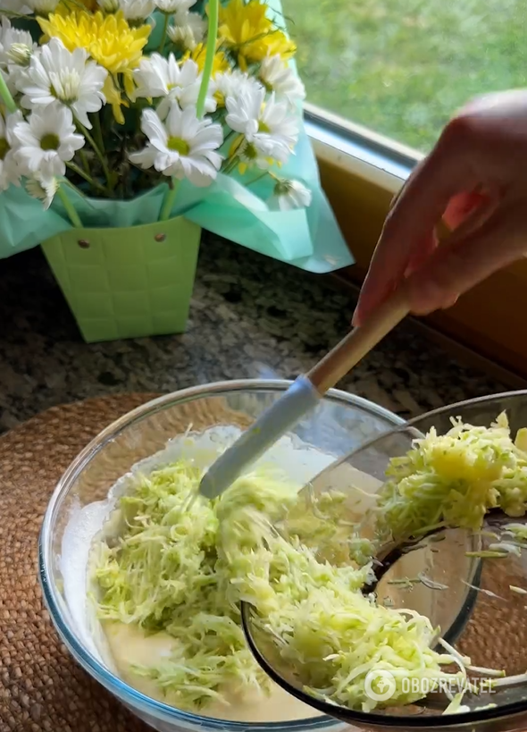Thin pancakes made with seasonal vegetables: easy to prepare