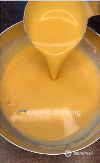 Delicate and thin pancakes: made from pumpkin