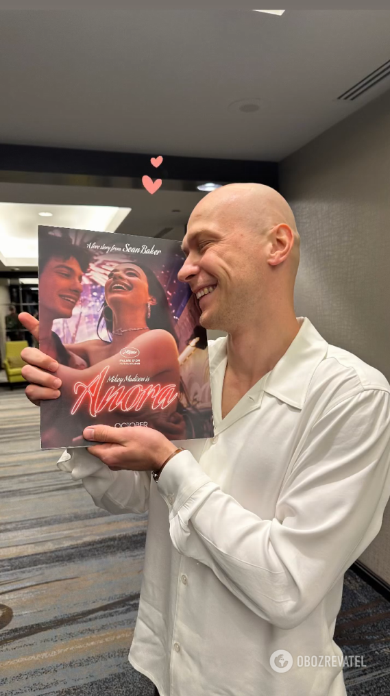 Angelina Jolie happily chatted with Russian actor Borisov, who is not squeamish about propaganda films