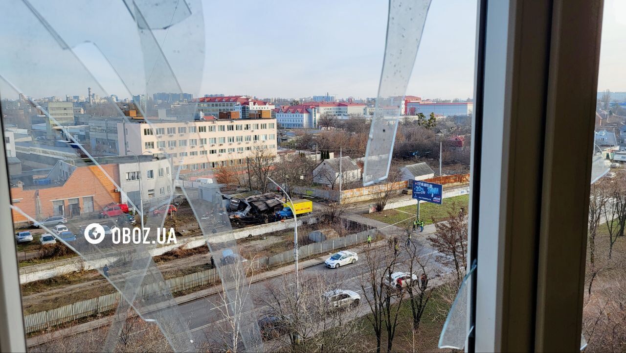 Okupanci zaatakowali Kijów dronami pierwszego dnia nowego roku: wybuchły pożary, są zniszczenia, zabici i ranni. Zdjęcia i wideo