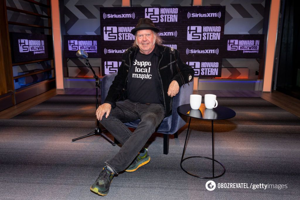 Legenda rocka Neil Young ogłosił darmowy koncert na Ukrainie